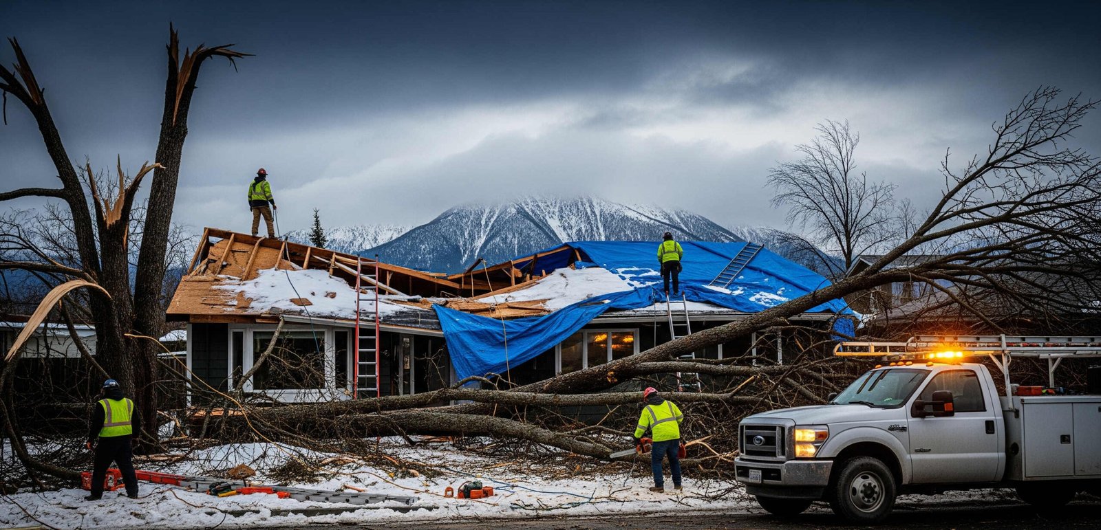 Emergency Storm Damage Repair in Anchorage: 24/7 Alaska Weather Response